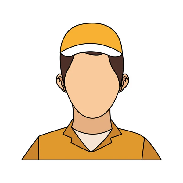 Man cartoon icon — Stock Vector