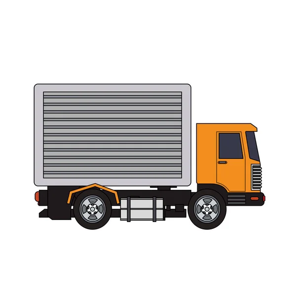 Icône de camion cargo — Image vectorielle