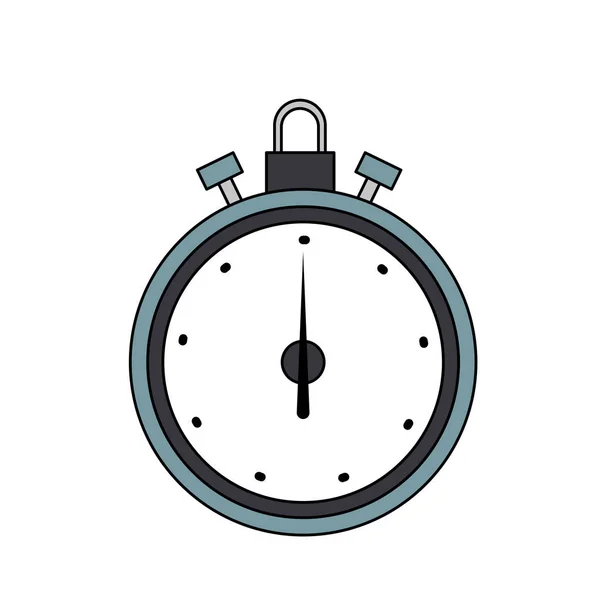 Chronometer apparaatpictogram — Stockvector