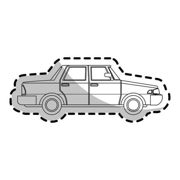 Auto pictogram afbeelding — Stockvector