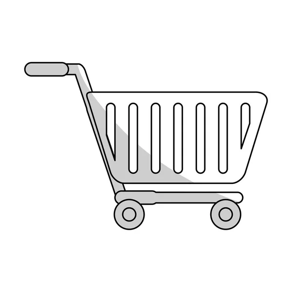 Alışveriş arabası simgesi — Stok Vektör