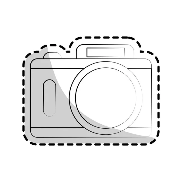 Imagen icono de cámara — Vector de stock