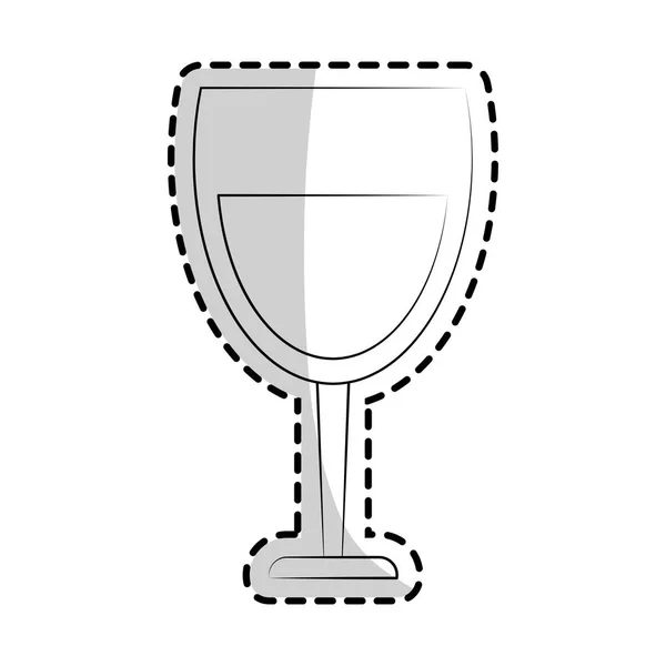 Icono de copa de vino — Vector de stock