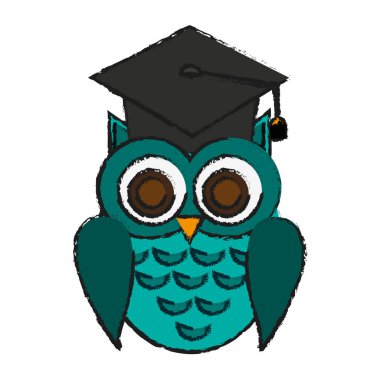 baykuş çizgi film simgesi