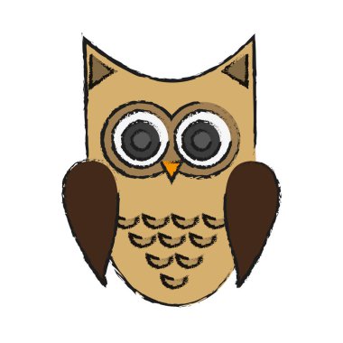 baykuş çizgi film simgesi