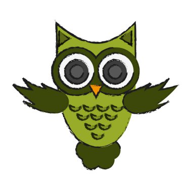 baykuş çizgi film simgesi