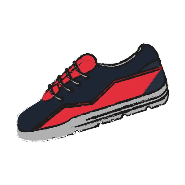 Спортивного взуття значок — стоковий вектор