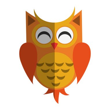 baykuş çizgi film simgesi