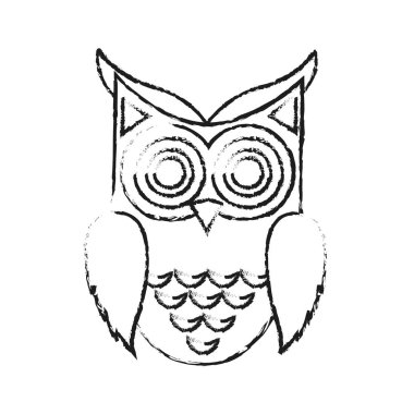 baykuş çizgi film simgesi