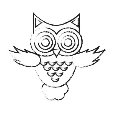 baykuş çizgi film simgesi