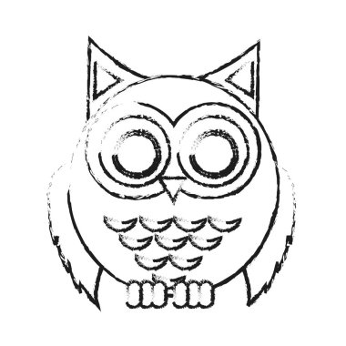 baykuş çizgi film simgesi