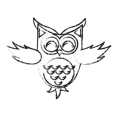 baykuş çizgi film simgesi