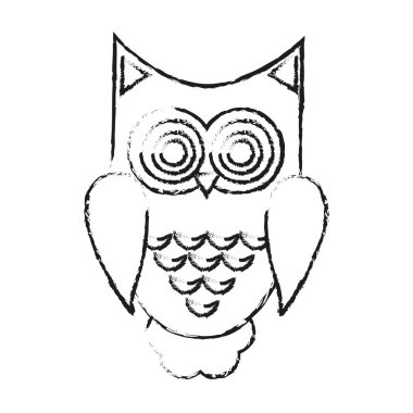 baykuş çizgi film simgesi