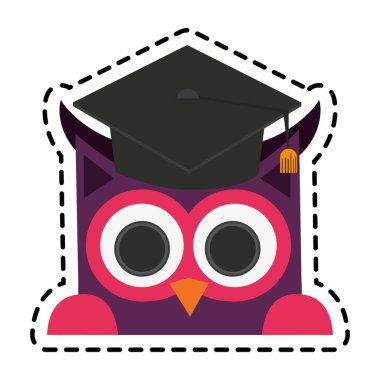 baykuş çizgi film simgesi