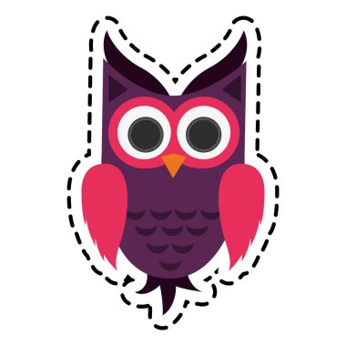 baykuş çizgi film simgesi