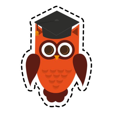 baykuş çizgi film simgesi