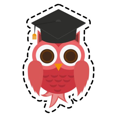 baykuş çizgi film simgesi