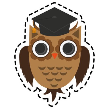 baykuş çizgi film simgesi