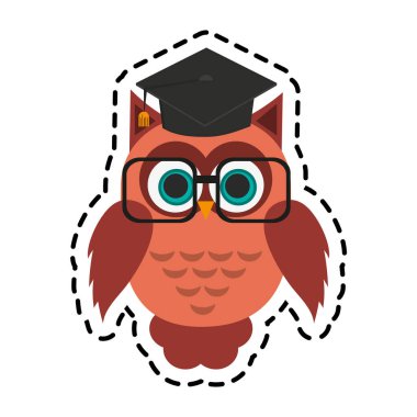 baykuş çizgi film simgesi