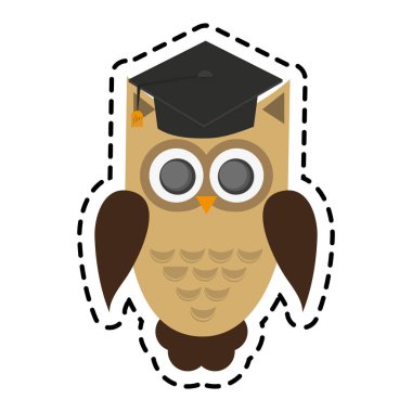 baykuş çizgi film simgesi