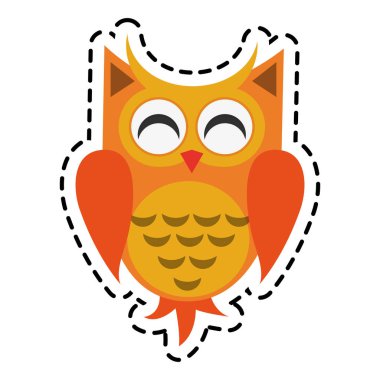 baykuş çizgi film simgesi