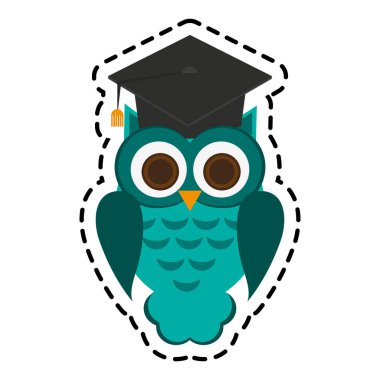 baykuş çizgi film simgesi