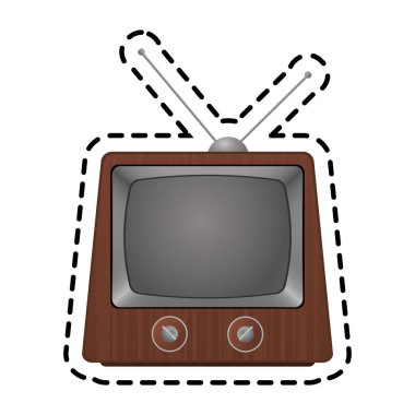 Retro televizyon simgesi