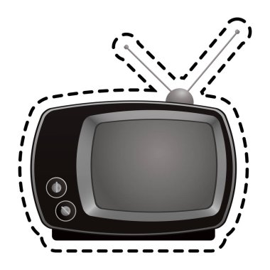 Retro televizyon simgesi