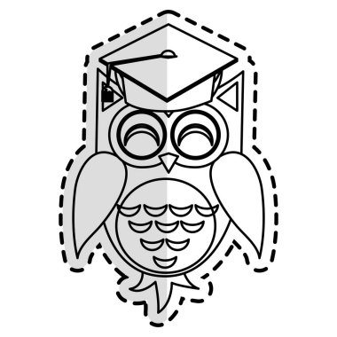 baykuş çizgi film simgesi