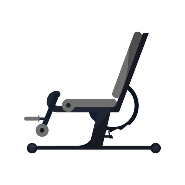 Gym apparatuur ontwerp — Stockvector