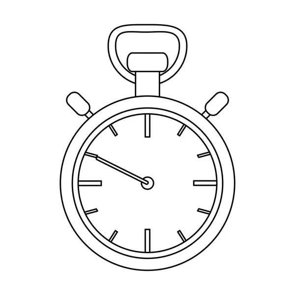 Ikona zařízení chronometr — Stockový vektor