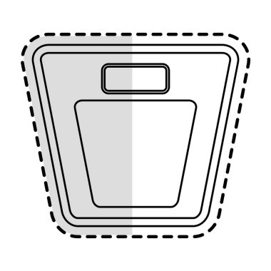 ağırlık ölçek aygıt simgesini