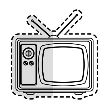 Retro televizyon simgesi