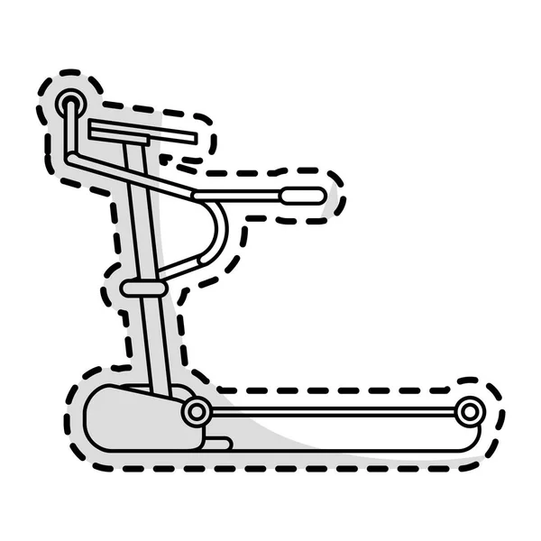 Gym utrustningsdesign — Stock vektor