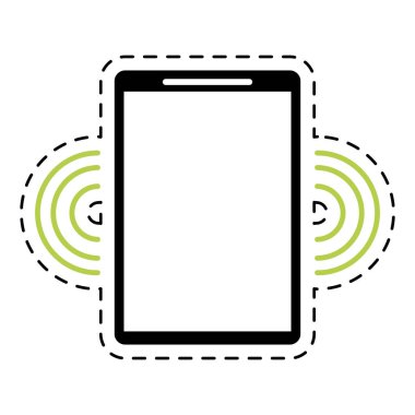 cep telefonu wifi internet sinyal noktalı çizgi