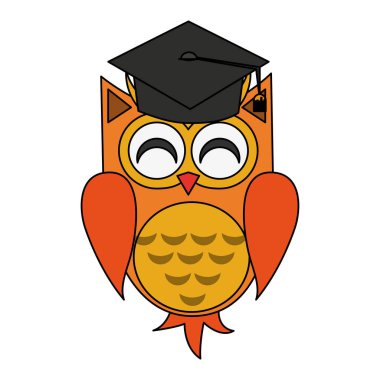 baykuş çizgi film simgesi