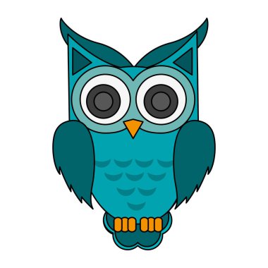 baykuş çizgi film simgesi