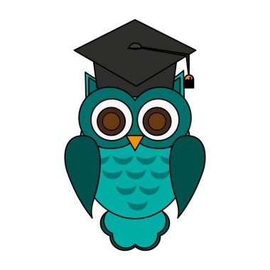 baykuş çizgi film simgesi