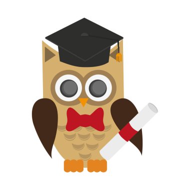 baykuş çizgi film simgesi