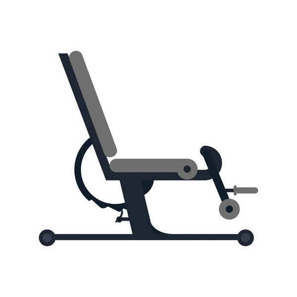 Gym utrustningsdesign — Stock vektor