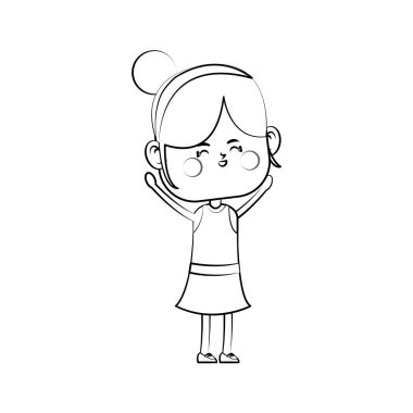 Kawaii kız simgesi