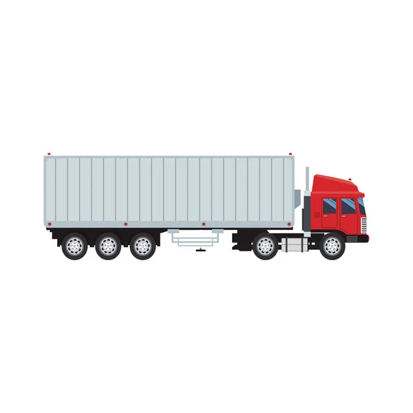 Icône de camion cargo — Image vectorielle