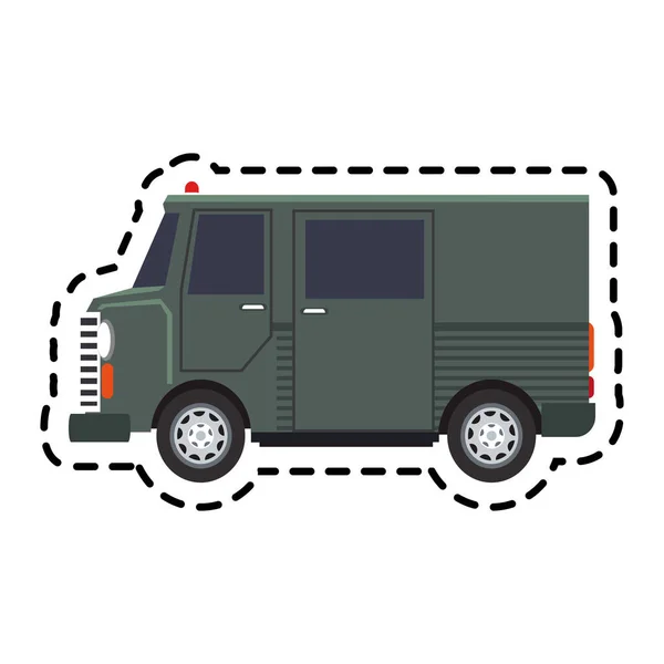 Lading vrachtwagen pictogram — Stockvector