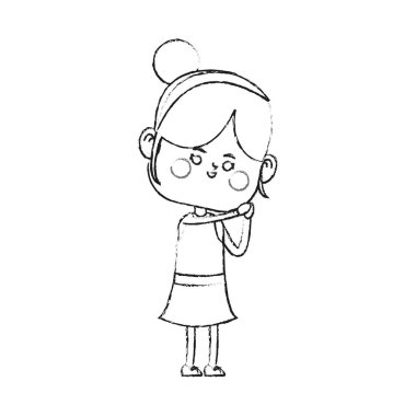 Kawaii kız simgesi