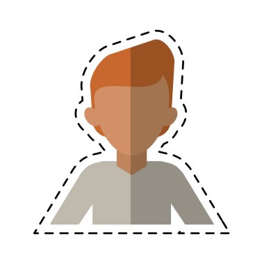 adam genç tshirt şık kesme hattı