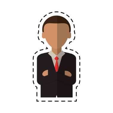 adam iş geçti silah takım elbise kravat kesme hattı