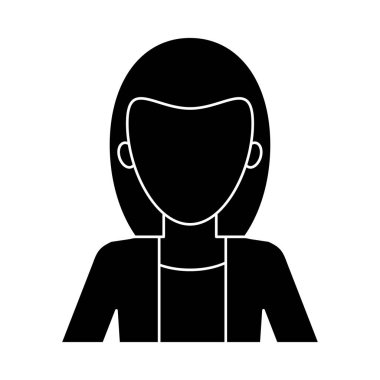 siluet iş Yöneticisi işçisi kadın zarif