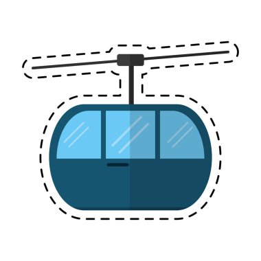 gökyüzü teleferik taşıma dağ kesme satırı