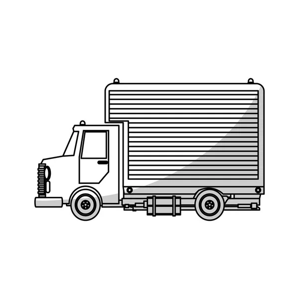 Lastwagenikone — Stockvektor