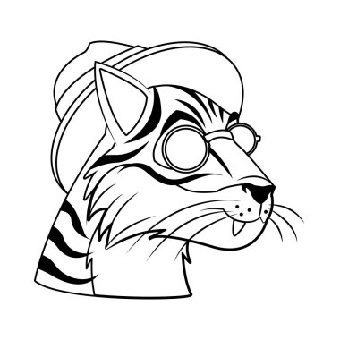 hipster hayvanlar tasarım